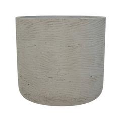 Blumentopf Charlie XL H31 D32cm Grau gewaschen