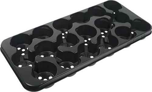 Modiform transportné pláto Normpack 418, 18 x 9 cm s dierami