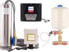 Čerpacia zostava JIADI 125SCM404A s frekvenčným meničom HAITUN a vodárenským setom