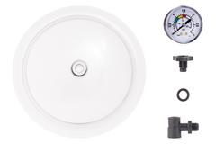 Veko priehľadné s tesnením + manometer SALZBURG