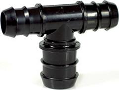 Irritec T-Stück mit Steckanschluss reduziert 16 x 20 x 16mm, PN4