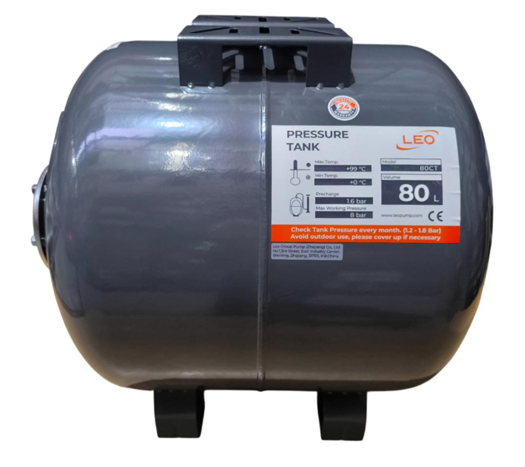 Tlaková nádoba ležatá LEO 80CT1, 73l