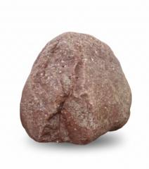 Porfýr červený solitérny okruhliak