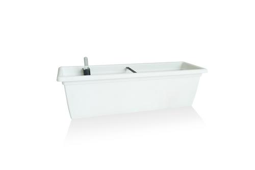 Samozavlažovací hrantík Magnolie 2Smart 80 cm, biela